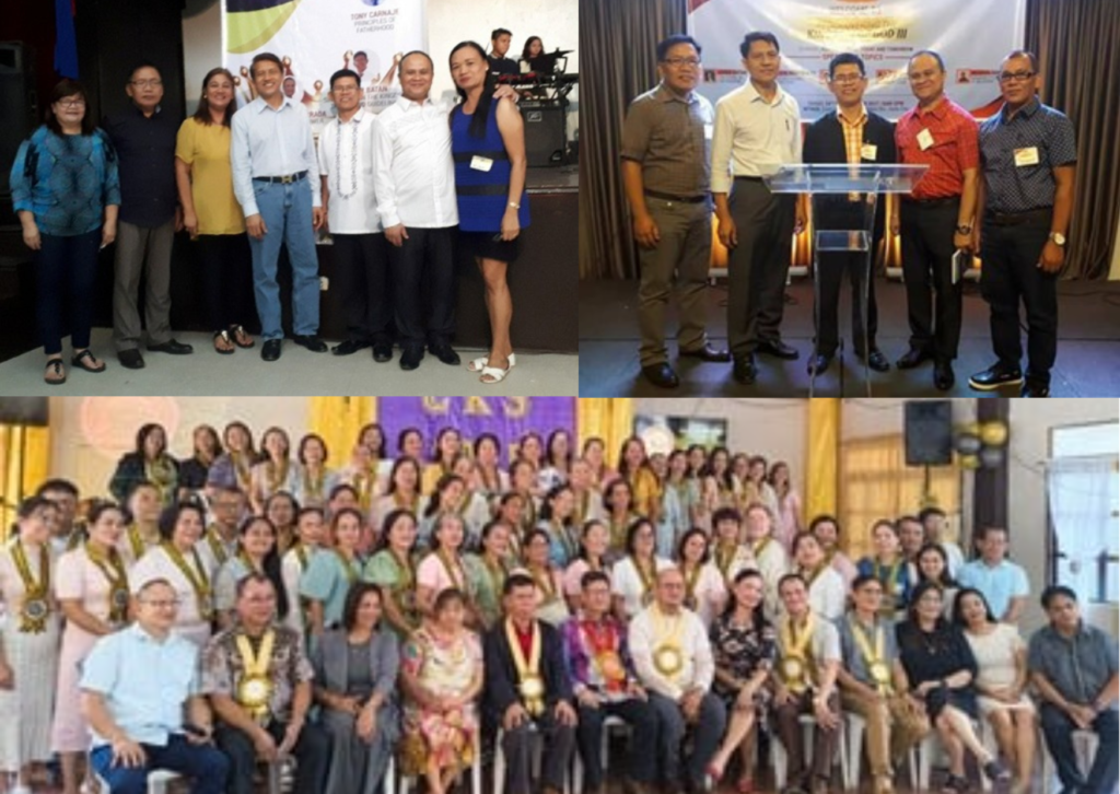 simple aesthetic modern calligraphy family christmas photo card